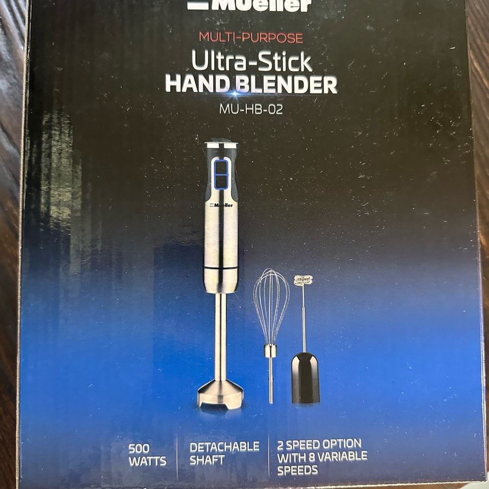 Mueller Austria MU-HB-02 Handheld Mixer - Silver